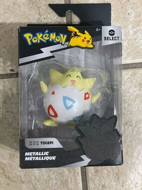 Select Metallic Togepi Figure - Yellow & White
